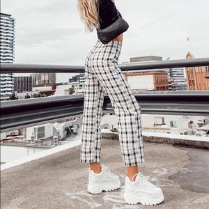 Princess Polly | Euro Pants Black/White